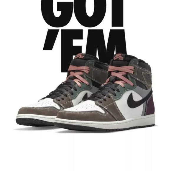 Nike Air Jordan 1 Retro High OG “Hand Crafted” Sneakers DH3097 Size M10.5/W12 - Picture 7 of 7